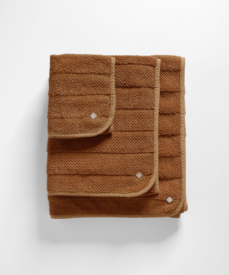 CONJUNTO TOALHAS DUNAS - CARAMELO