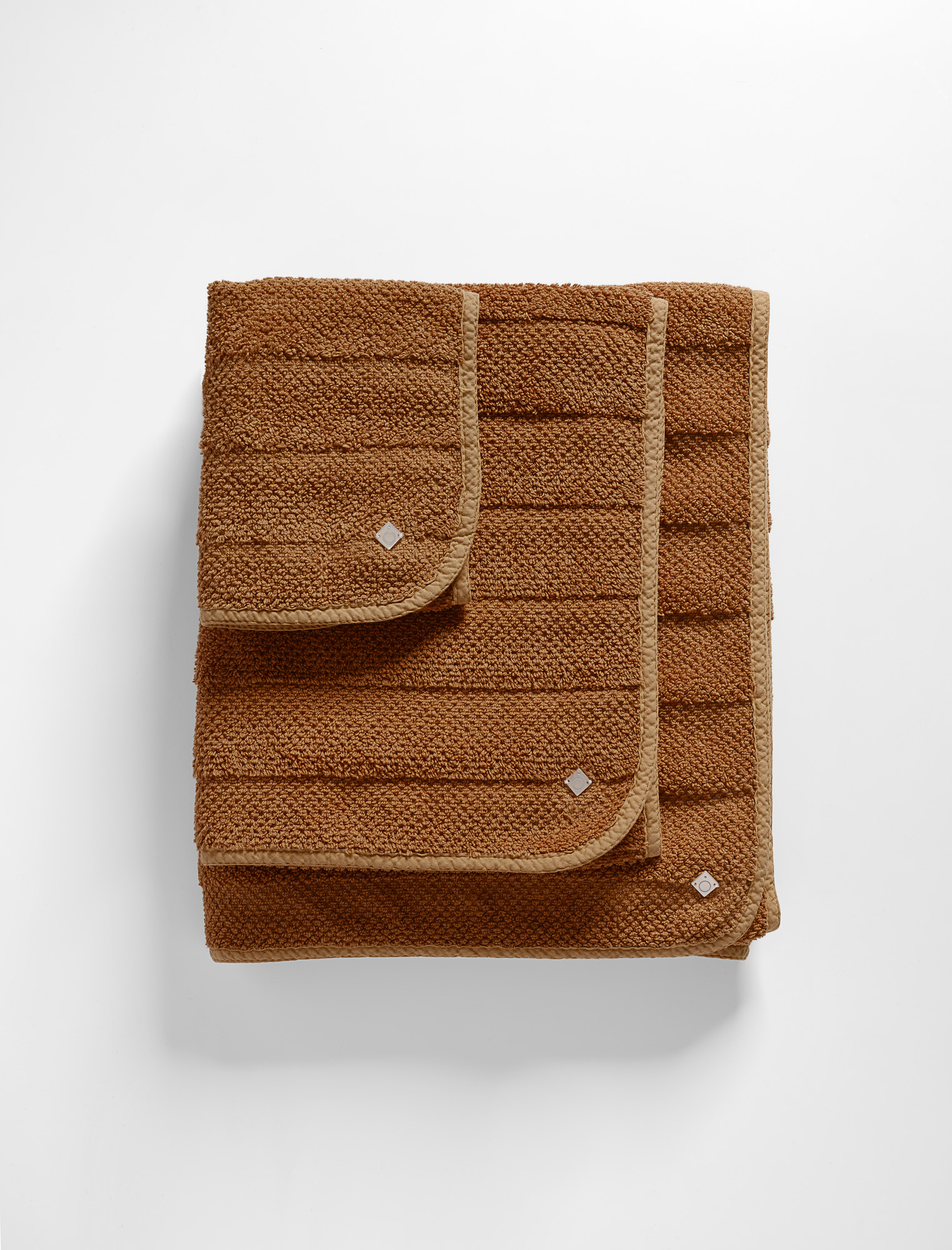 CONJUNTO TOALHAS DUNAS - CARAMELO - Imagem 2