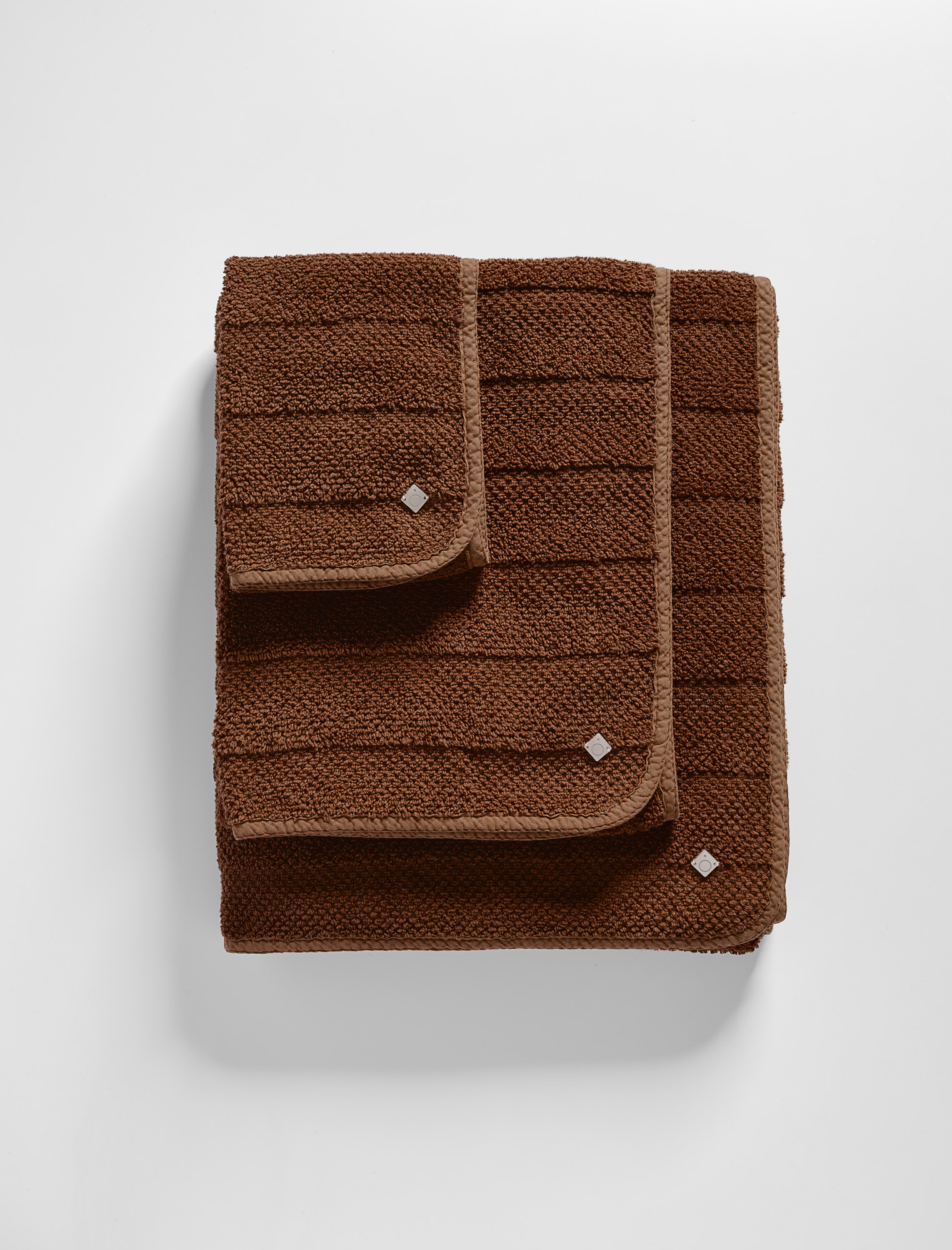 CONJUNTO TOALHAS DUNAS - CASTANHO - Imagem 2