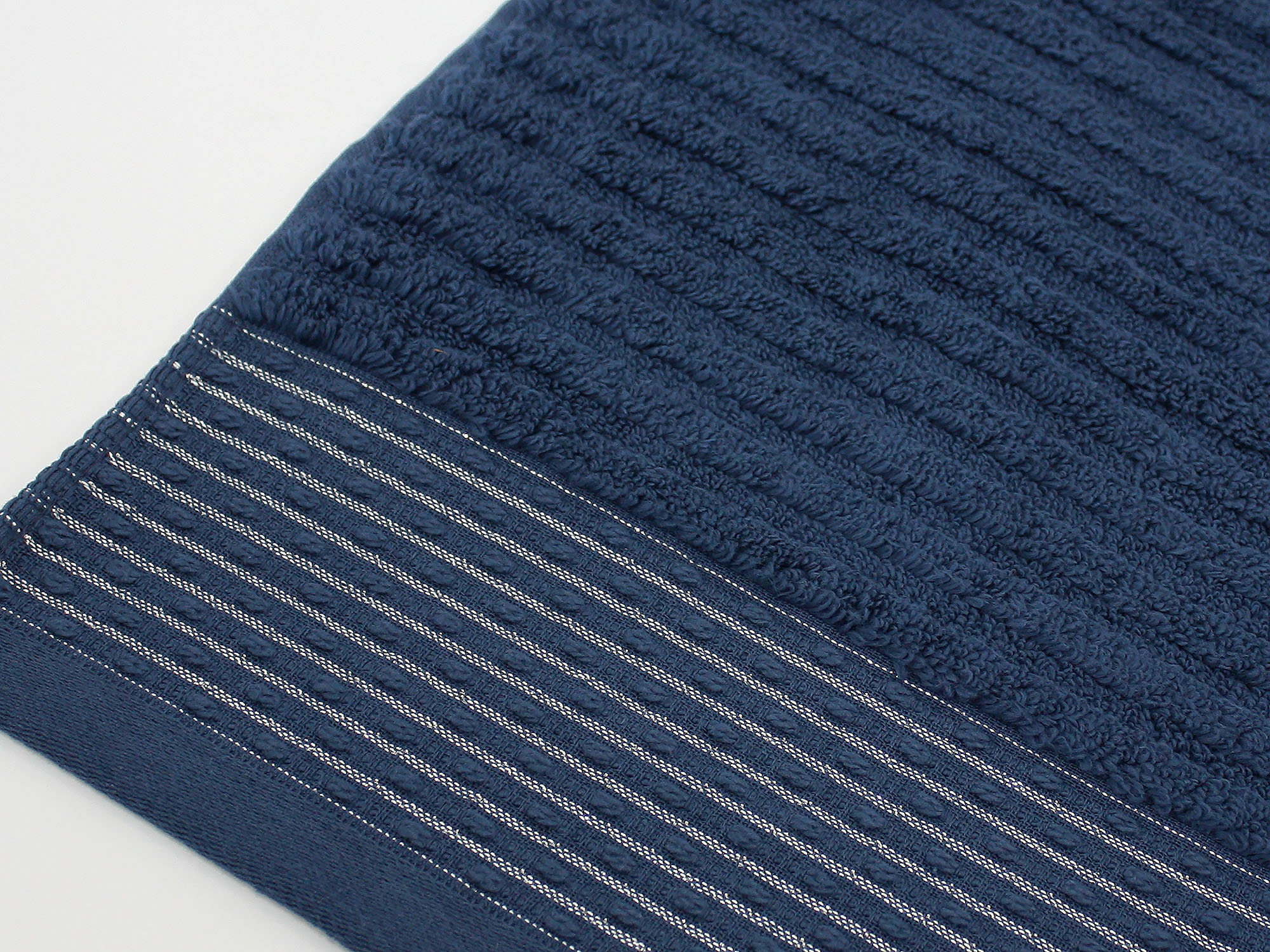 CONJUNTO TOALHAS EXTRA SUAVIDADE - AZUL MARINHO - Imagem 2