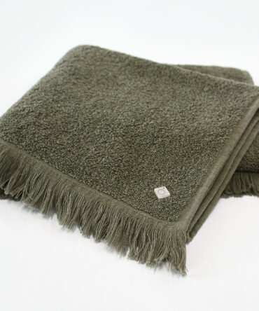 CONJUNTO TOALHAS FIO RECICLADO - VERDE