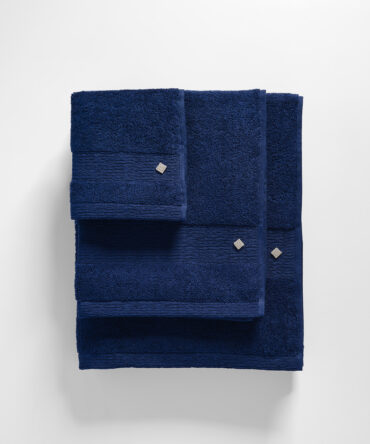 CONJUNTO TOALHAS SOFT TOUCH - AZUL MARINHO