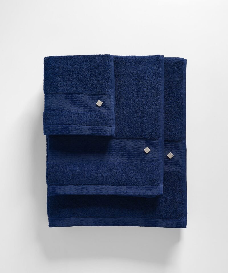 CONJUNTO TOALHAS SOFT TOUCH - AZUL MARINHO