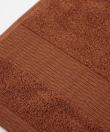 CONJUNTO TOALHAS SOFT TOUCH - CASTANHO