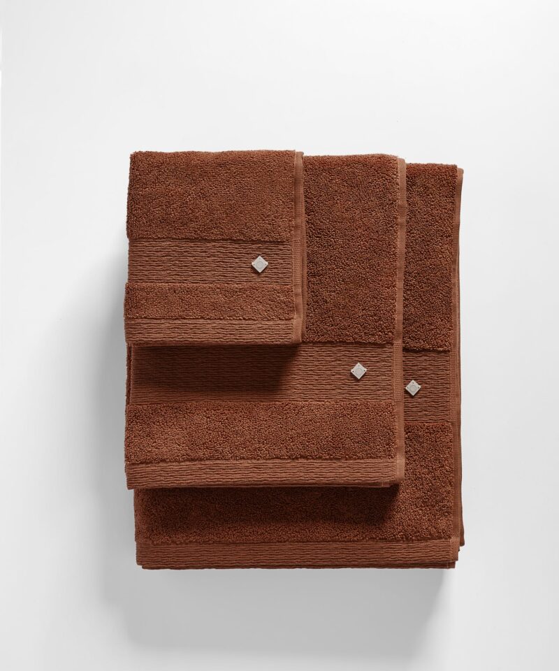 CONJUNTO TOALHAS SOFT TOUCH - CASTANHO