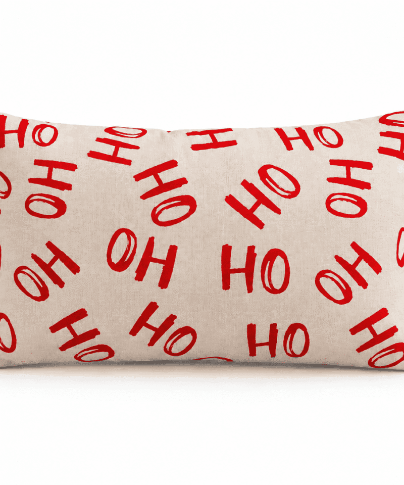 FRONHA DE ALMOFADA NATAL - OH OH OH