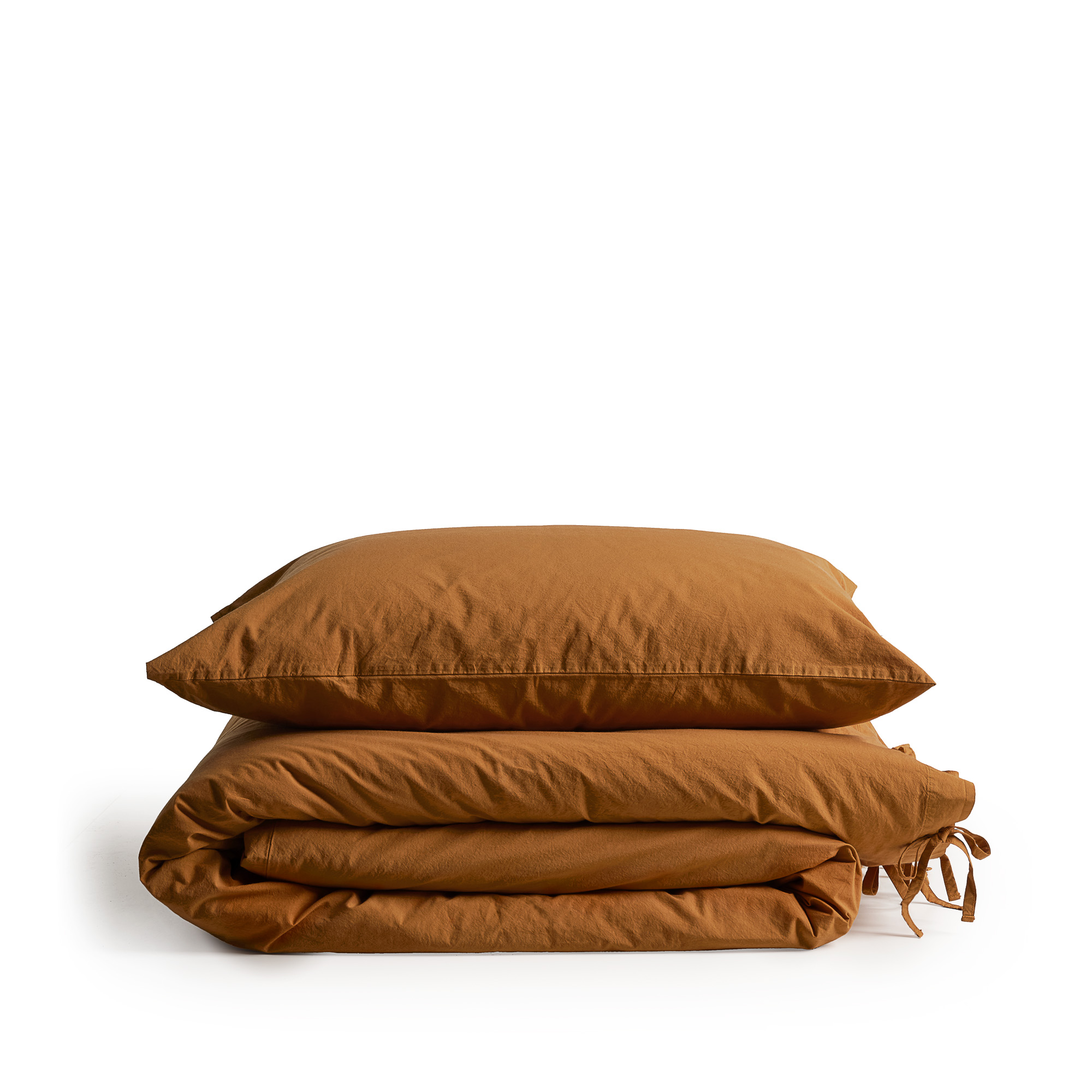 PACK 2 FRONHAS DE ALMOFADA - CARAMELO - PERCAL - Imagem 2