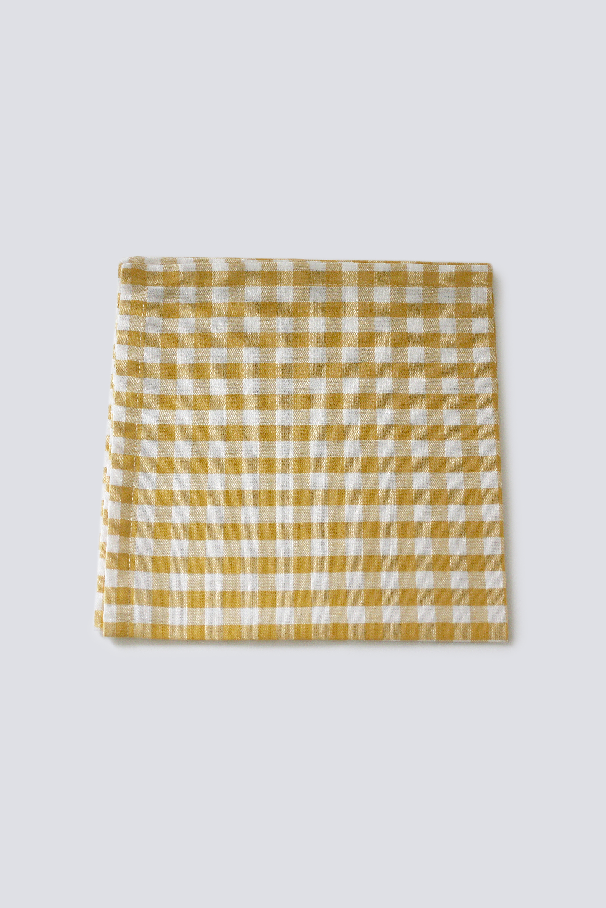PACK 2 GUARDANAPOS MESA VICHY - AMARELO