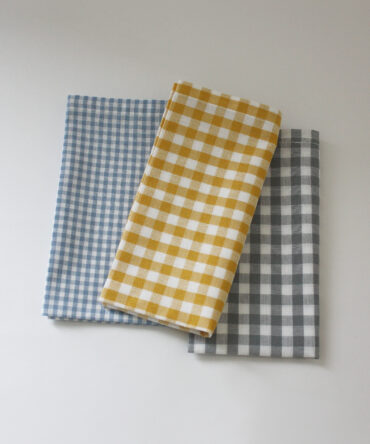 PACK 2 GUARDANAPOS MESA VICHY - AZUL