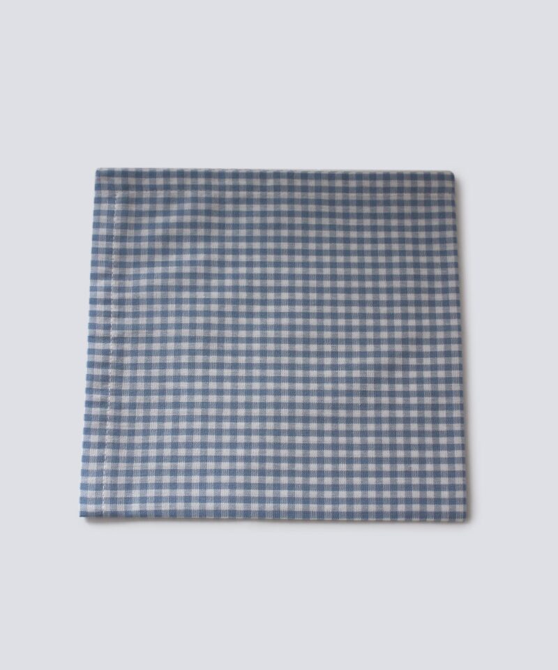 PACK 2 GUARDANAPOS MESA VICHY - AZUL