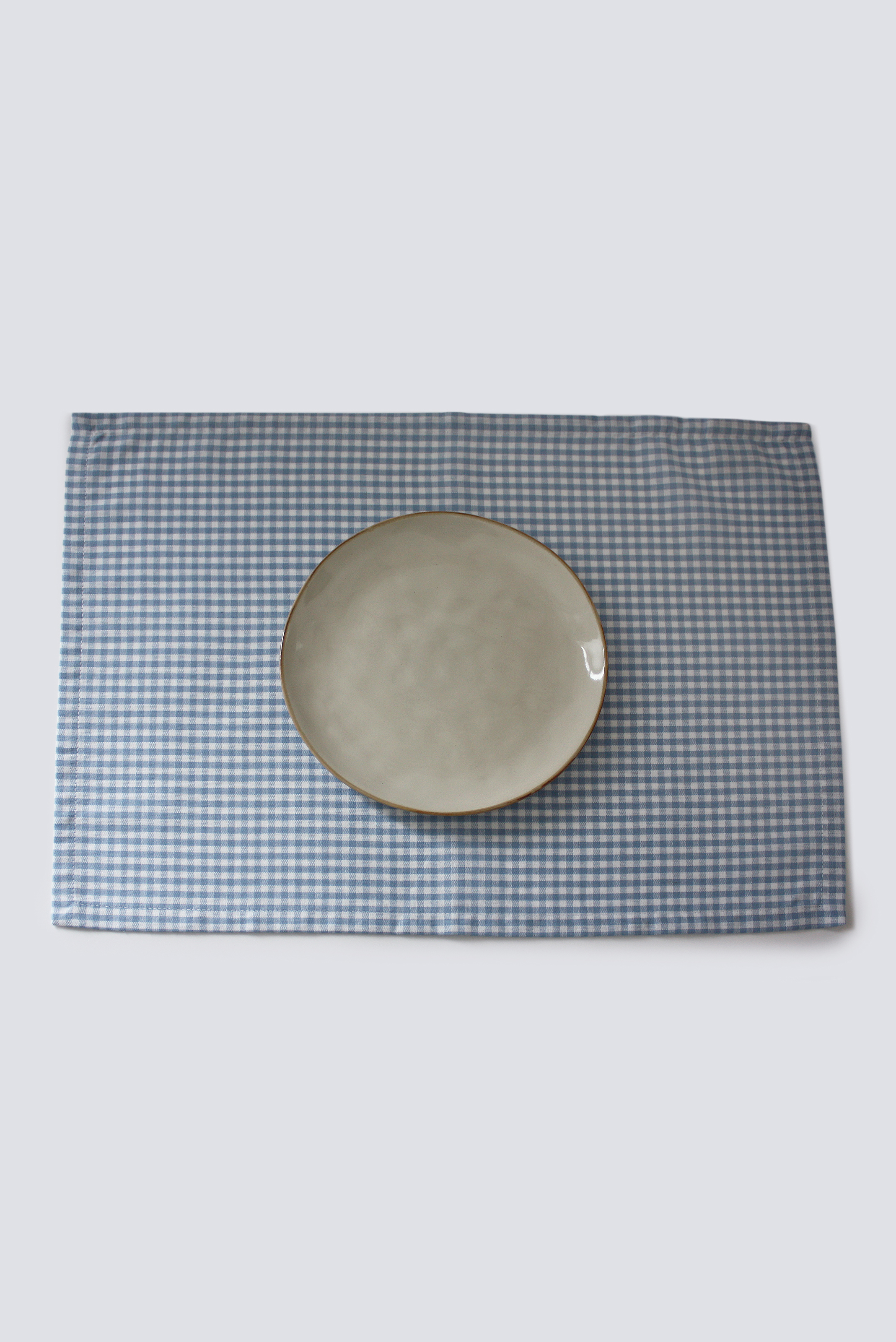 PACK 2 INDIVIDUAIS MESA VICHY - AZUL - Imagem 2