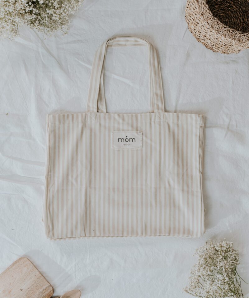 BEIGE MOM PACK - BAG + MUG
