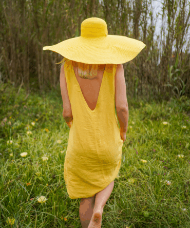 VESTIDO CALA LUNA - AMARELO